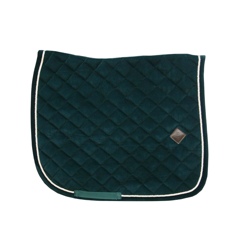 Kentucky Horsewear - Tapis de dressage Corduroy Vert Sapin | - Ohlala