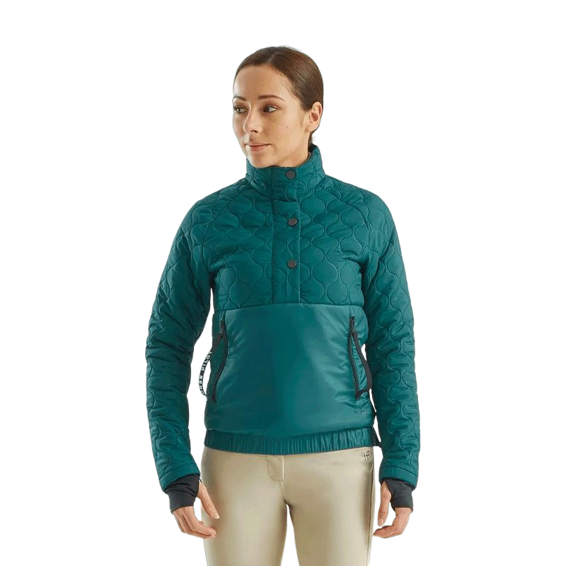 Horse Pilot - Veste manches longues femme high frequency vert marocain | - Ohlala