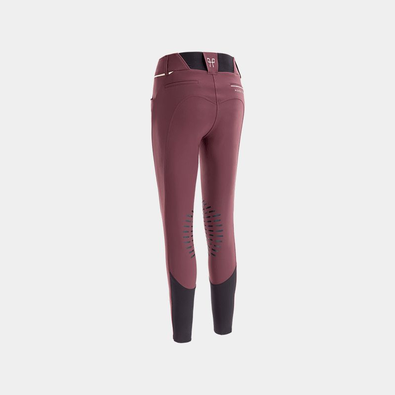 Horse Pilot Pantalon d quitation femme X Design bordeaux OHLALA