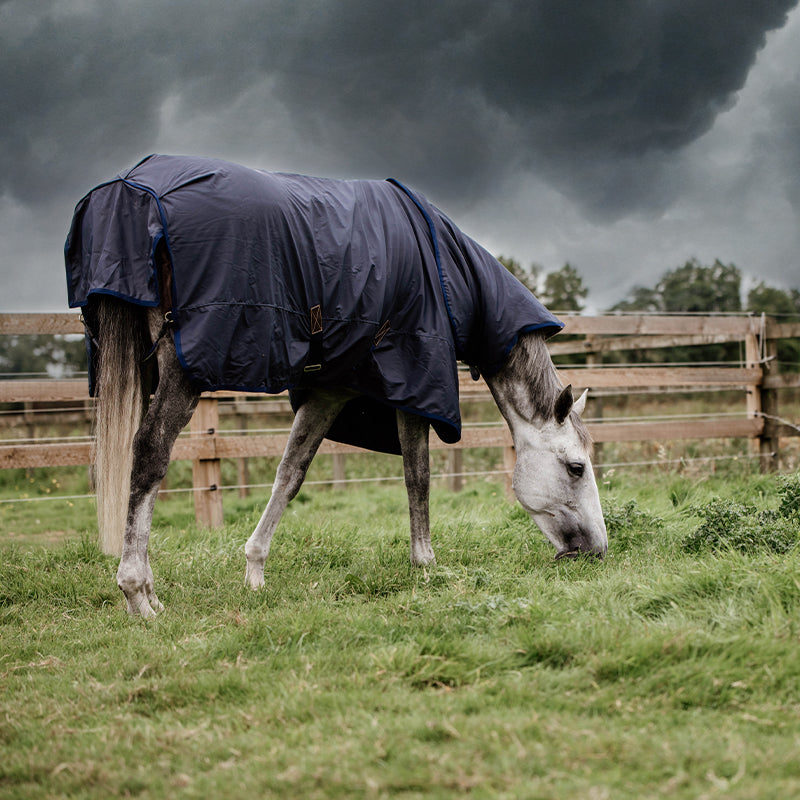 Kentucky Horsewear - Couverture d’extérieur all weather hurricane marine 150g | - Ohlala