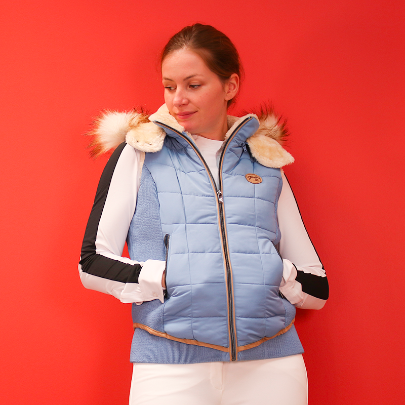 Doudoune Roger bleu artic Penelope OHLALA