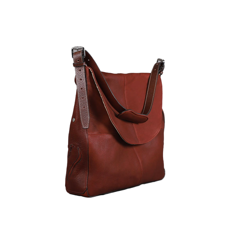 Antarès Sellier - Sac besace Milano Chesnut | - Ohlala