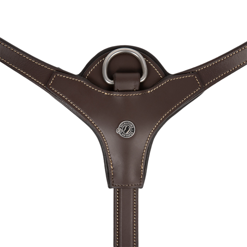 Antarès Sellier - Collier Yoke Signature marron | - Ohlala