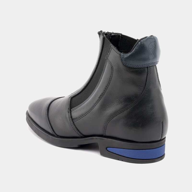 Rectiligne - Boots Allegro noir / bleu | - Ohlala