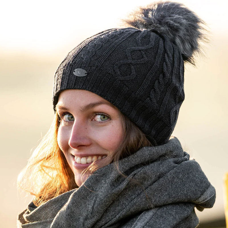 Back on track - Bonnet Rose gris foncé | - Ohlala