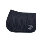 Cavalleria Toscana - Zadeldek Double Orbit Wave Quilted marine | - Ohlala