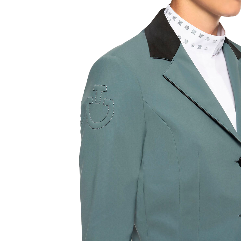 Cavalleria Toscana - Veste de concours femme Grand Prix peacook green | - Ohlala