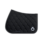 Cavalleria Toscana - Tapis de selle New Circular Quilted Jersey noir | - Ohlala