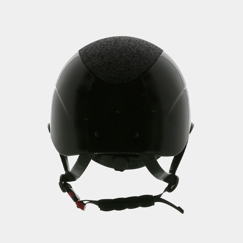 Equithème - Casque d'équitation Wings noir brillant lamé | - Ohlala