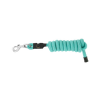 Equithème - Longeerlijn Spring turquoise en wit | - Ohlala