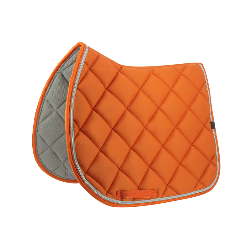 Equithème - Tapis de selle Classic orange | - Ohlala