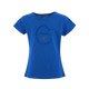 Equithème - T-shirt à manches courtes enfant Claire bleu monaco | - Ohlala