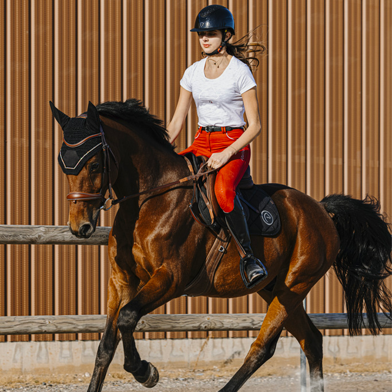 Equithème - T-shirt à manches courtes femme Claire blanc | - Ohlala