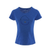 Equithème - Dames T-shirt korte mouwen Claire monaco blauw | - Ohlala
