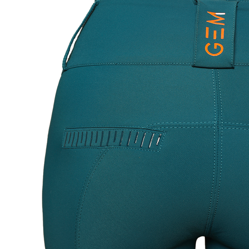 GEM - Pantalon d'équitation femme Dorado bleu pétrole | - Ohlala