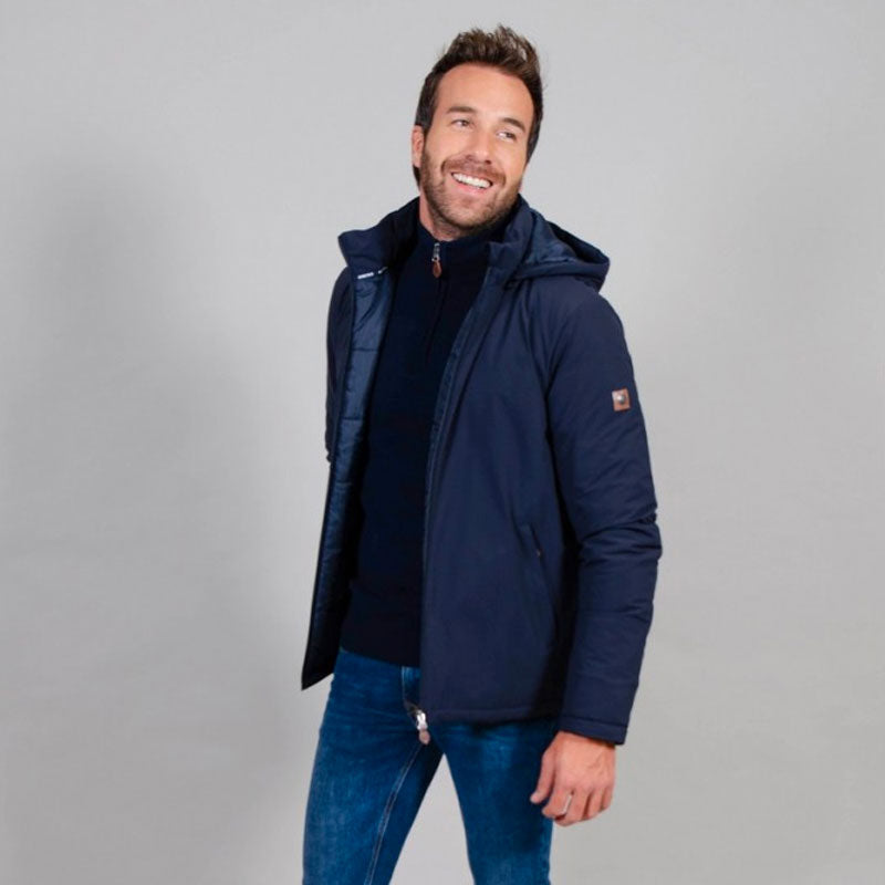 Harcour - Parka homme Wanda marine | - Ohlala