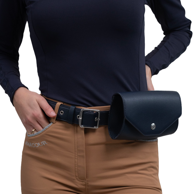 Harcour - Ceinture pochette Bella marine | - Ohlala