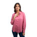 Harcour - Dames blouse lange mouwen Shamae oud roze | - Ohlala