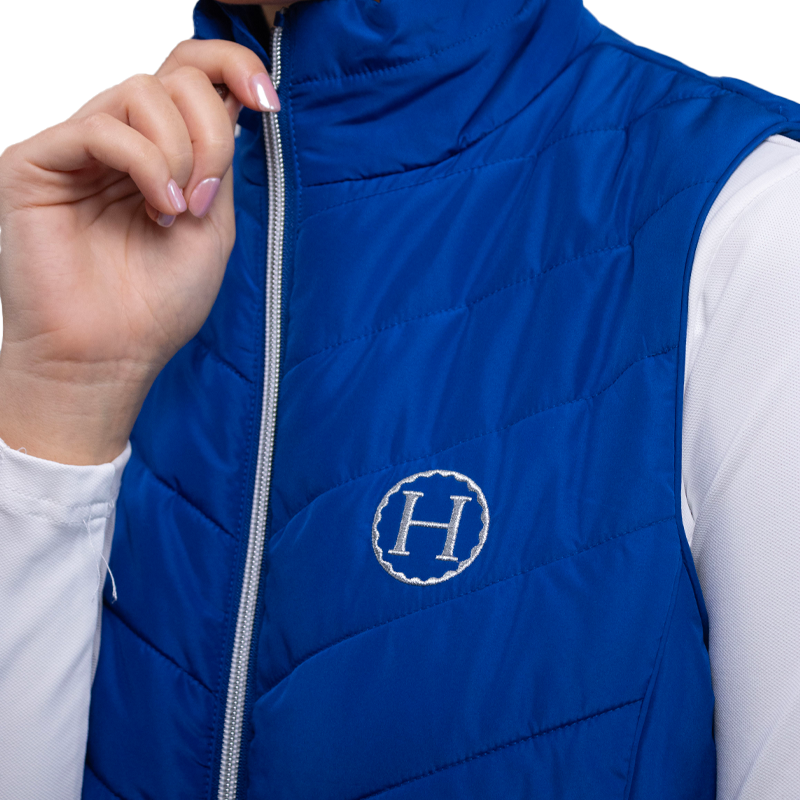 Harcour - Gilet sans manches femme Rider Bellara bleu électrique | - Ohlala