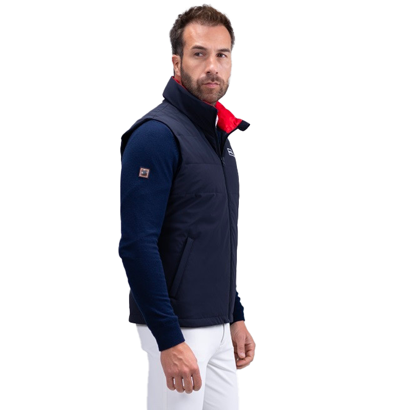 Harcour - Gilet sans manches homme Atome Rider France marine | - Ohlala