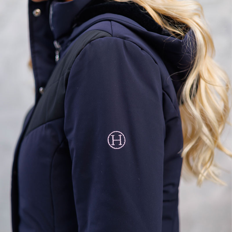 Harcour - Parka femme Jarnac marine | - Ohlala