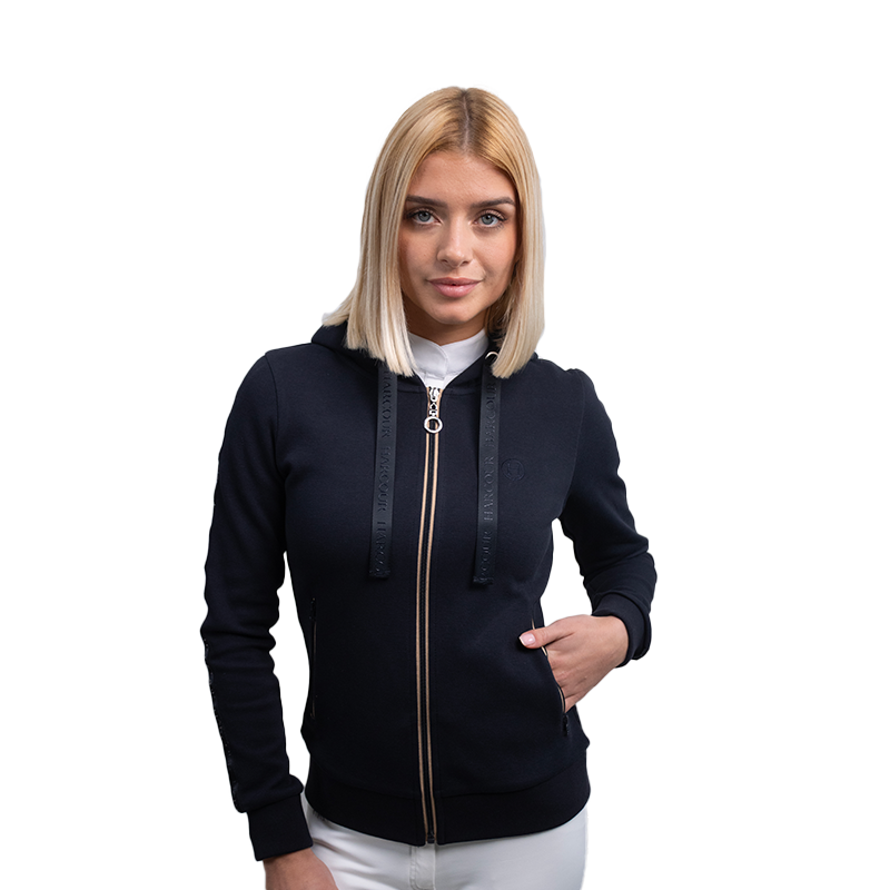 Harcour - Sweat manches longues femme Sultan marine | - Ohlala