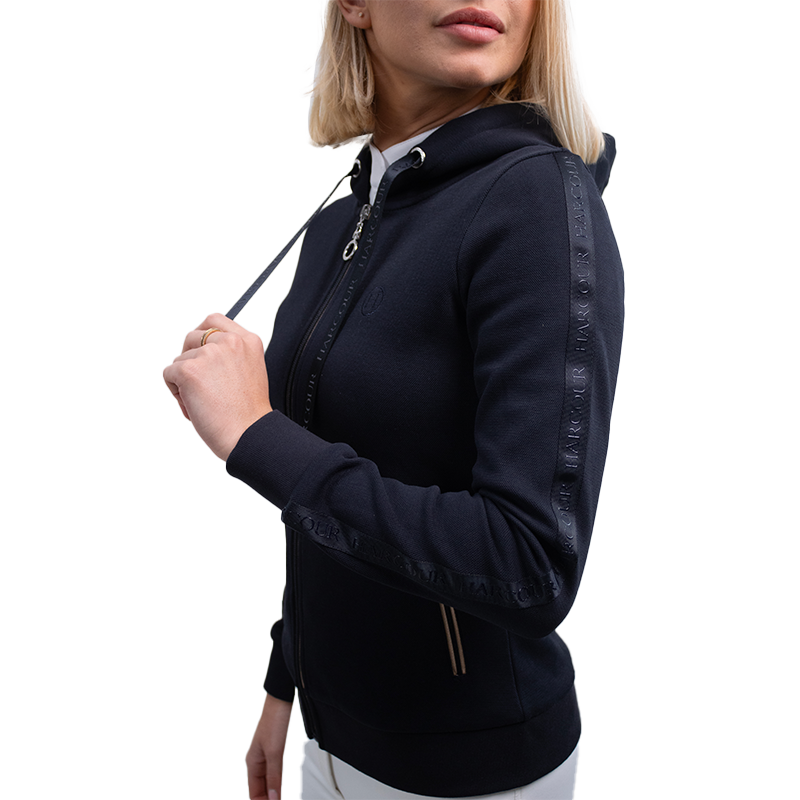 Harcour - Sweat manches longues femme Sultan marine | - Ohlala