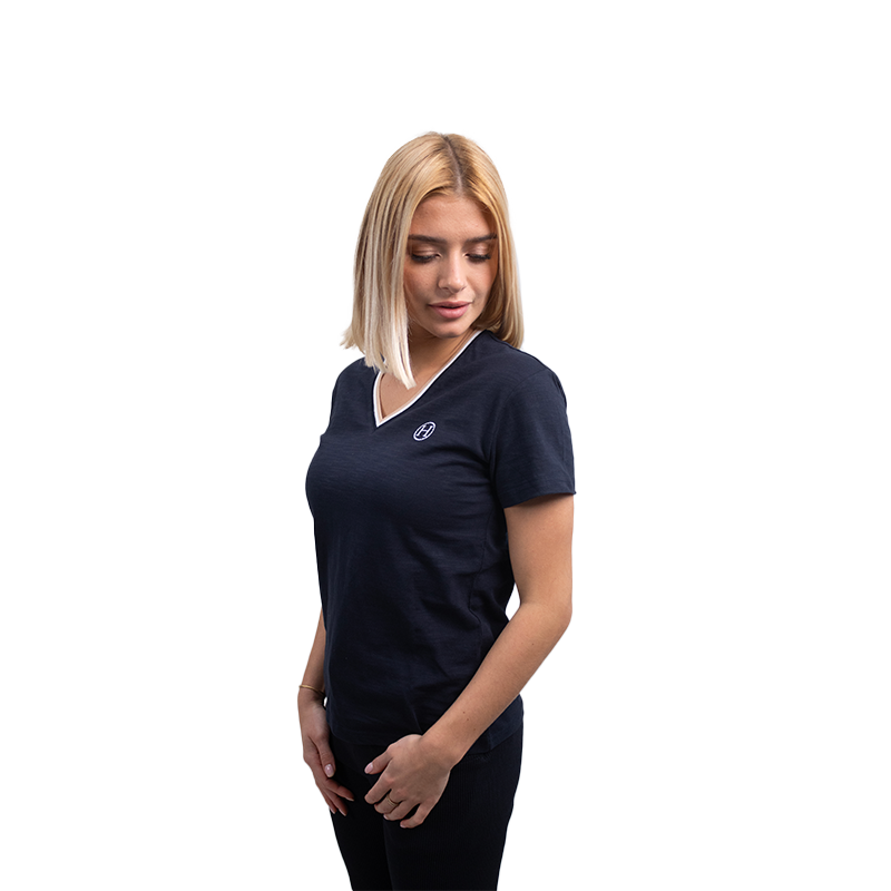 Harcour - T-shirt manches courtes femme Telav marine | - Ohlala