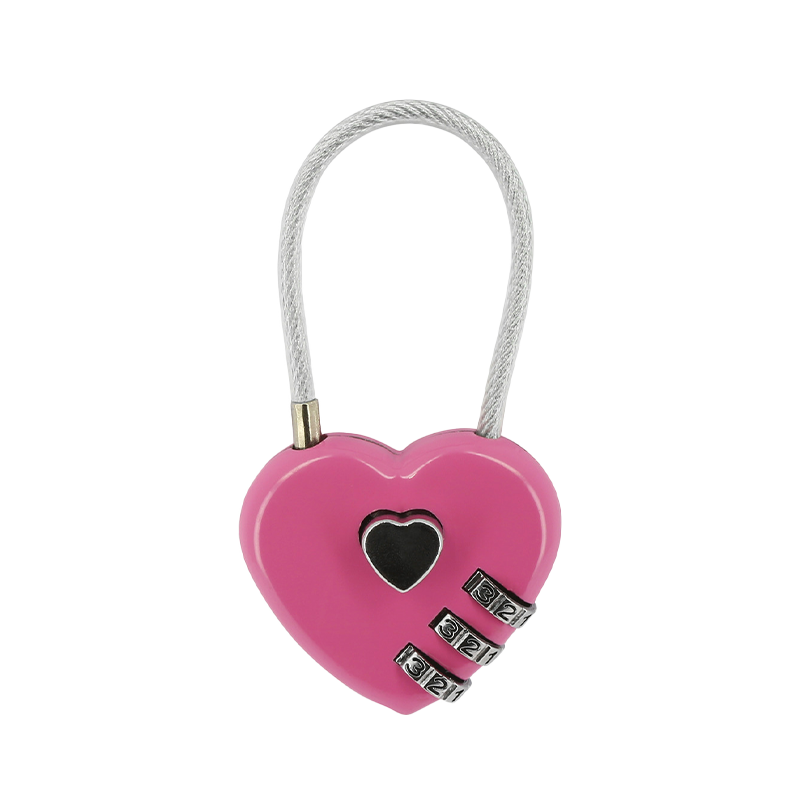 Hippotonic - Cadenas pour coffre de pansage Coeur fuschia | - Ohlala