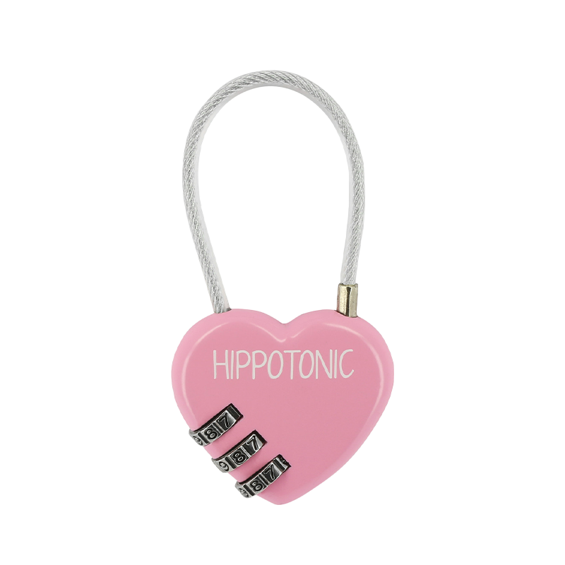 Hippotonic - Cadenas pour coffre de pansage Coeur rose | - Ohlala