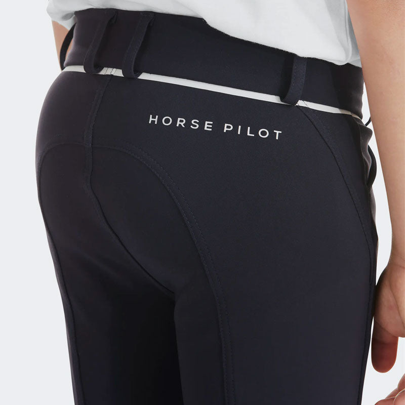 Horse Pilot - Pantalon d'équitation garçon X-Design bleu nuit | - Ohlala