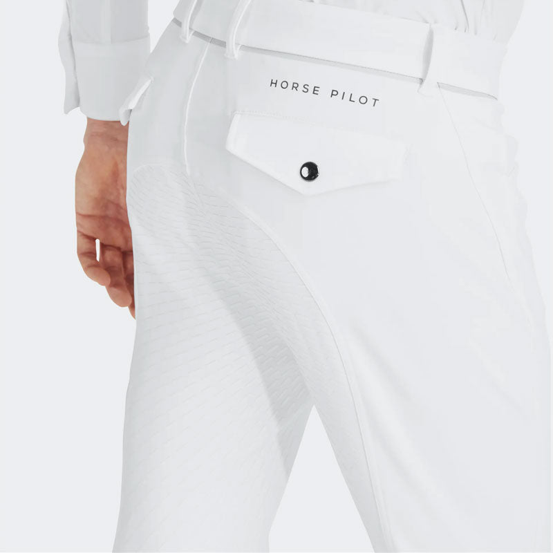 Horse Pilot - Pantalon d'équitation homme X-Dress blanc | - Ohlala