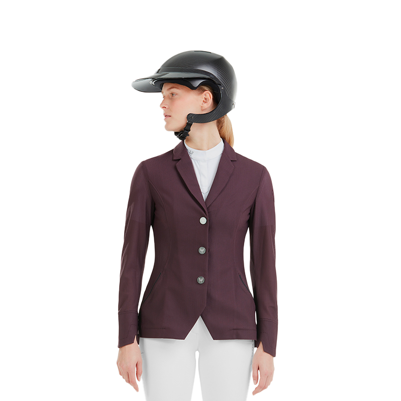 Horse Pilot - Veste de concours femme Aeromesh winetasting | - Ohlala