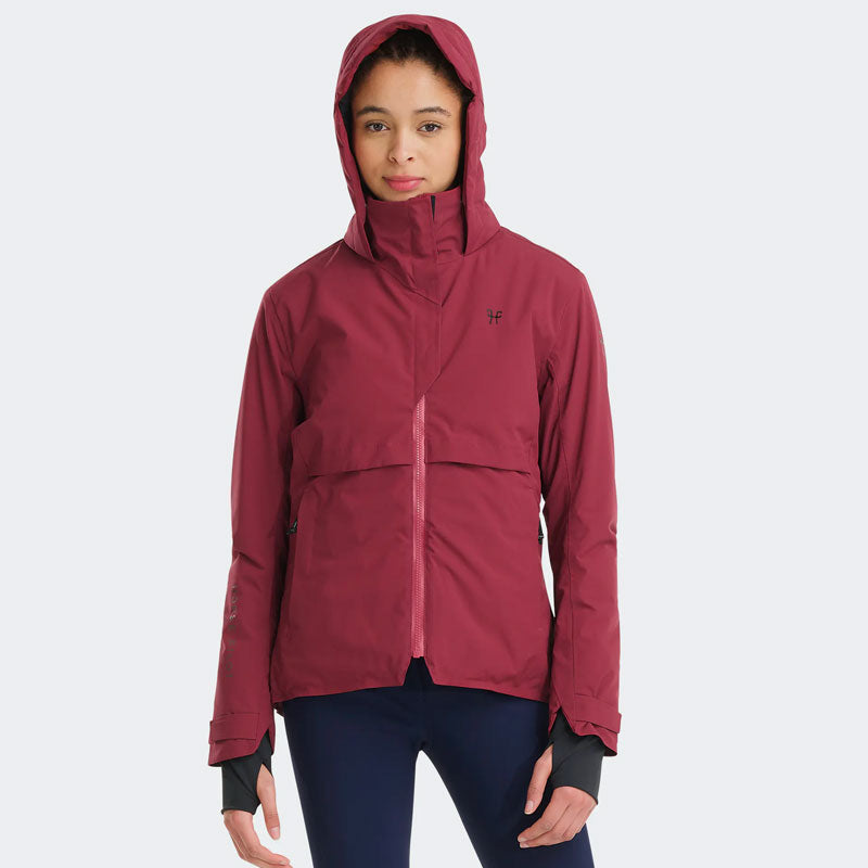 Horse Pilot - Veste manches longues femme Essential bordeaux | - Ohlala