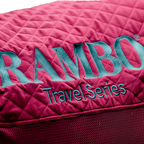 Horseware - Chemise de transport Rambo Travel Series bordeaux/ beige/ marine | - Ohlala