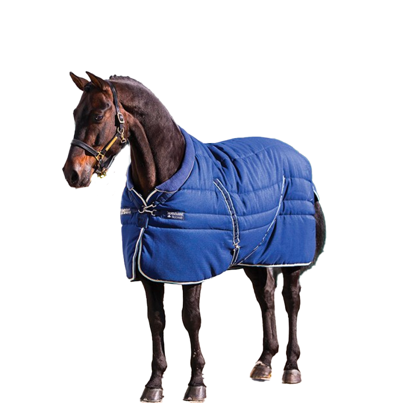 Horseware - Couverture d'écurie Rambo Cosy marine 400g | - Ohlala