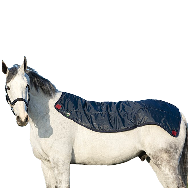 Horseware - Couverture d'extérieur Rambo Summer Series marine/ gris 100g | - Ohlala