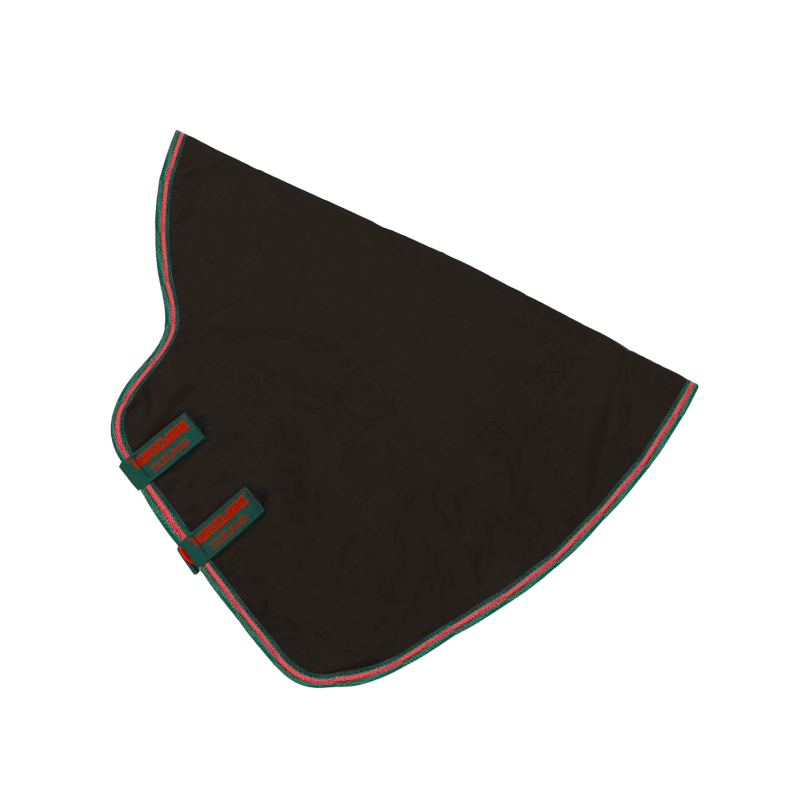 Horseware - Couvre-cou couverture Rambo Original noir/ vert/ rouge 150g | - Ohlala