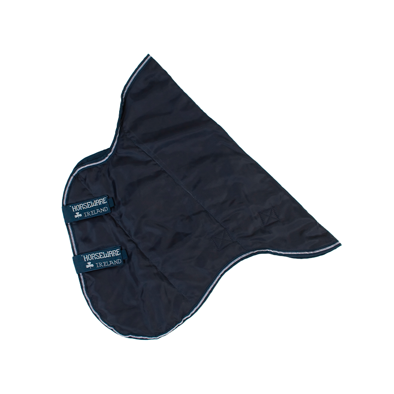 Horseware - Couvre-cou pour couverture de box Amigo Insulator marine/ blanc 150g | - Ohlala