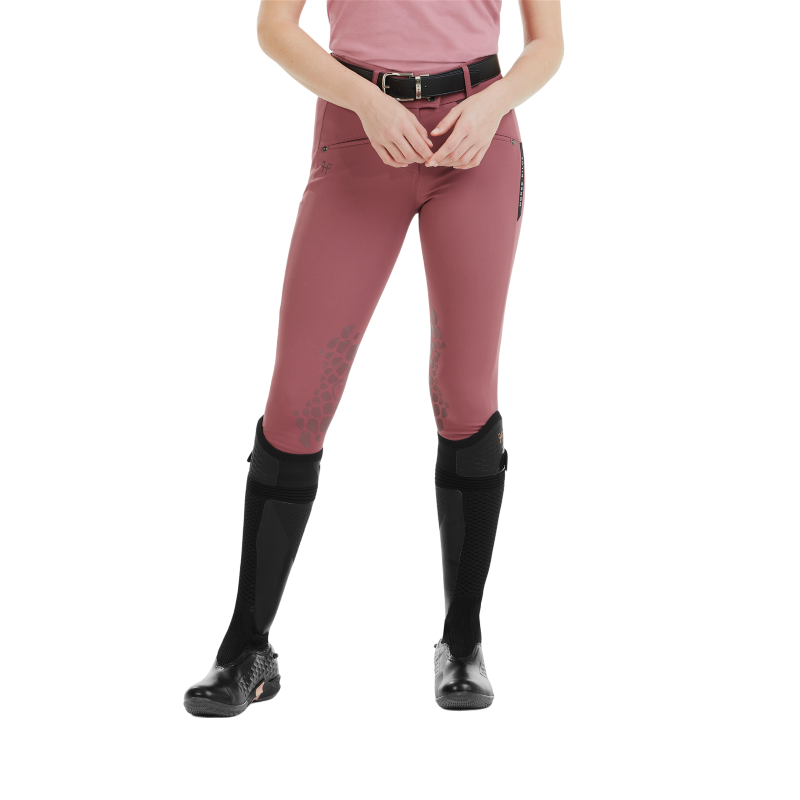 Horse Pilot - Pantalon d'équitation femme X-Balance dark pink | - Ohlala