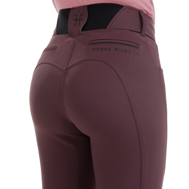 Horse Pilot - Pantalon d'équitation femme X-Design winetasting | - Ohlala