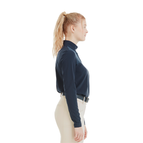 Horse Pilot - T-shirt femme manches longues Sunrise navy | - Ohlala