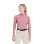 Horse Pilot - Baselayer dames lange mouwen Suntech mesa pink | - Ohlala