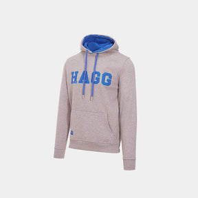 Hagg - Sweat à capuche homme gris/ bleu roi | - Ohlala