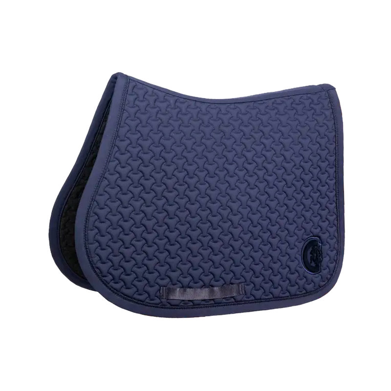 Kentucky Horsewear - Tapis de selle 3D logo marine | - Ohlala