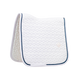 Kentucky Horsewear - Tapis de dressage Glitter Rope blanc et marine | - Ohlala