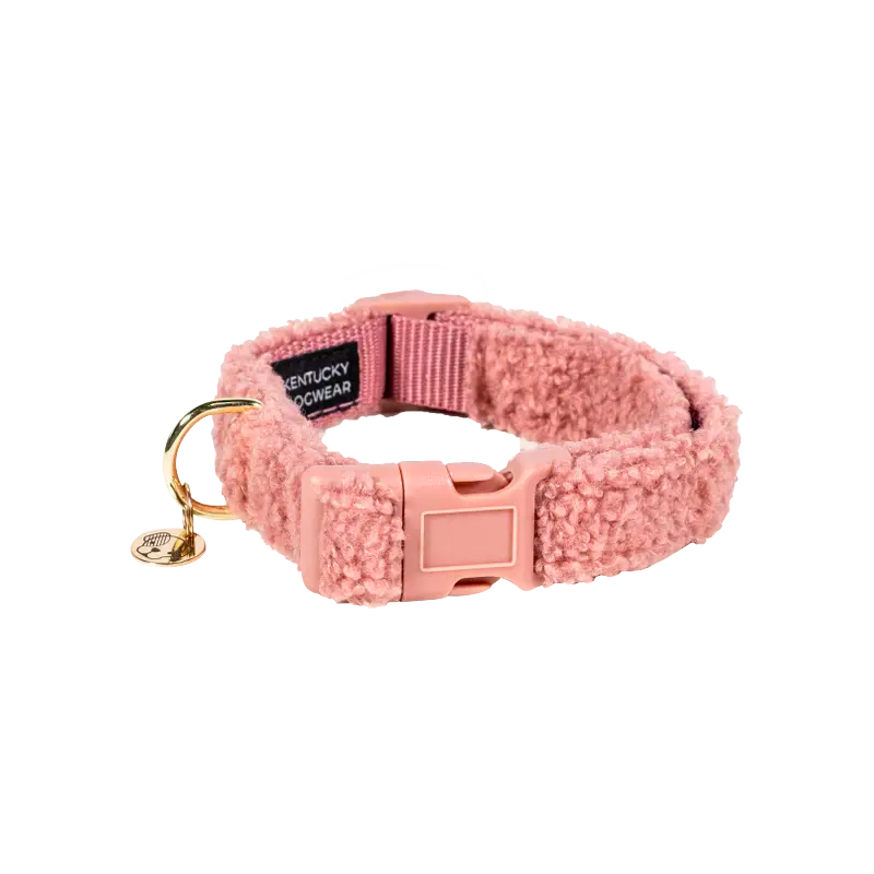 Kentucky Dogwear - Collier pour chien Teddy Fleece vieux rose | - Ohlala