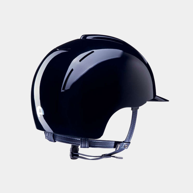 KEP - Casque d'équitation Smart polish blue visière standard | - Ohlala