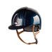 KEP - Rijhelm Cromo 2.0 Shine blauw standaard klep beige kinband | - Ohlala