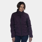 Flags & Cup - Dames technische parka Kelowna braambes | - Ohlala